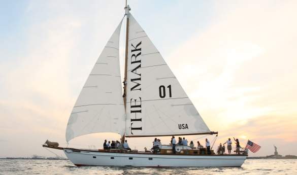 Sail along the Hudson with The Mark