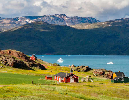 Visit Narsarsuaq and Uunartoq Island, South Greenland