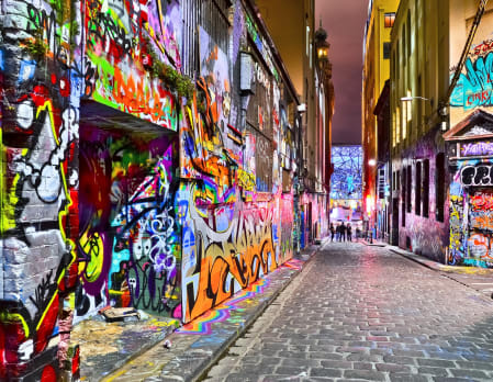 Melbourne Street Art and Cycling Tour