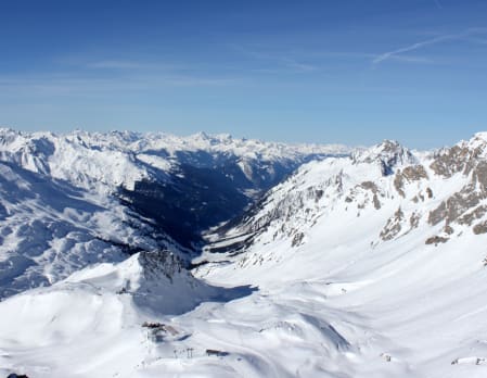 Arlberg Ski Tracks
