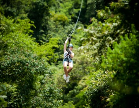Bocawina Zipline & Waterfall Rapelling