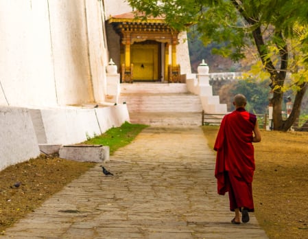 Monk Blessing