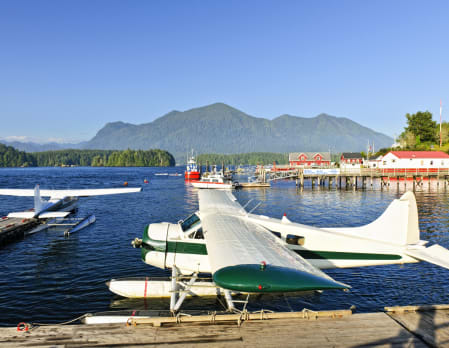 Bowen Island by land, sea & air