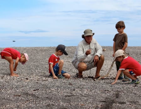 Family activities at Galapagos Safari Camp