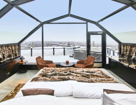 Golden Crown Glass Igloos