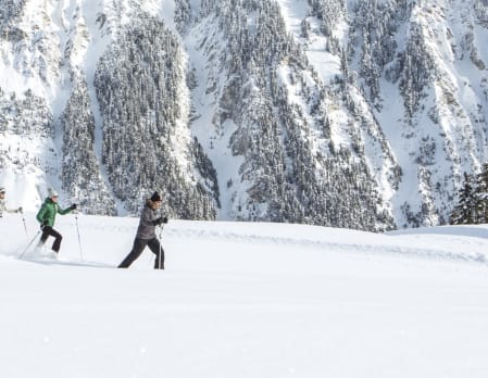 Snowshoeing in Courchevel