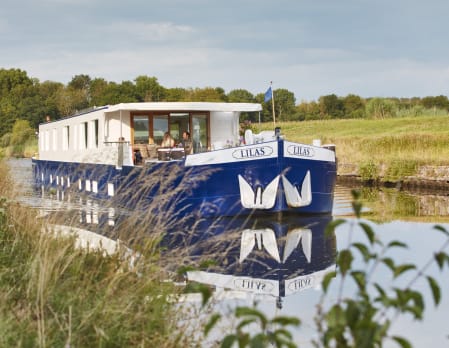 France by luxury barge