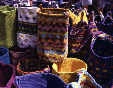 Comalapa Market & Local Painters