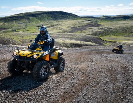 ATV tour in the Reykjanes peninsula