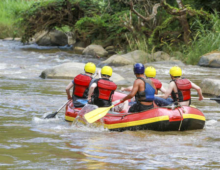 Four Seasons Sayan - White Water Rafting