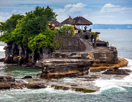 Visit Bali's Central Highlands & Tanah Lot at Sunset