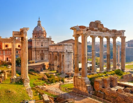 Ancient Rome with an archaeologist