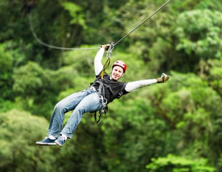 High Ropes Park Col de Flam