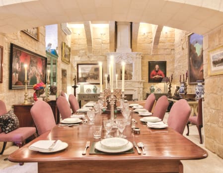Dinner at a Private Palazzino in the Three Cities