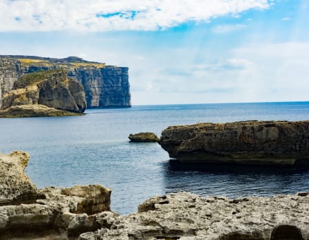 Fungus Rock & Dwejra Bay - Gozo