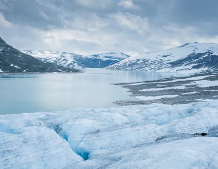 Explore Jostedalen glacier