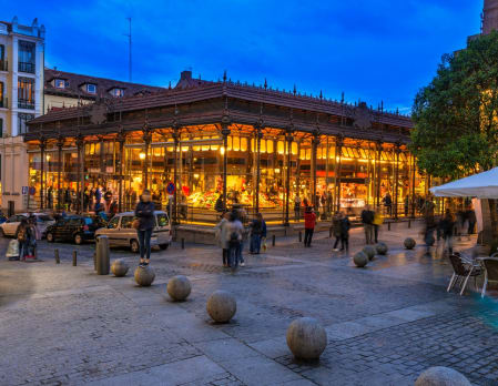 Gastronomic walking tour of Madrid