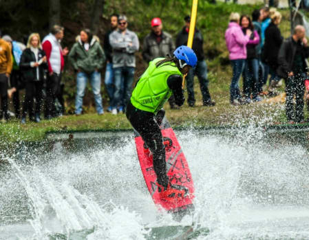 Waterskiing in Schalisee, Zermatt - Scott Dunn Suggests