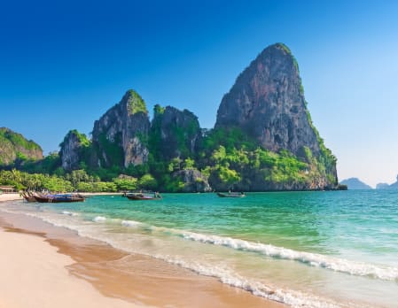 Railay Beach West, Thailand - Beach Guide, Info, Photos - BeachAtlas