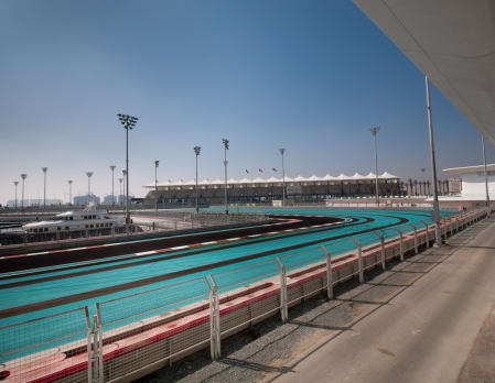 Track day at Yas Marina Circuit