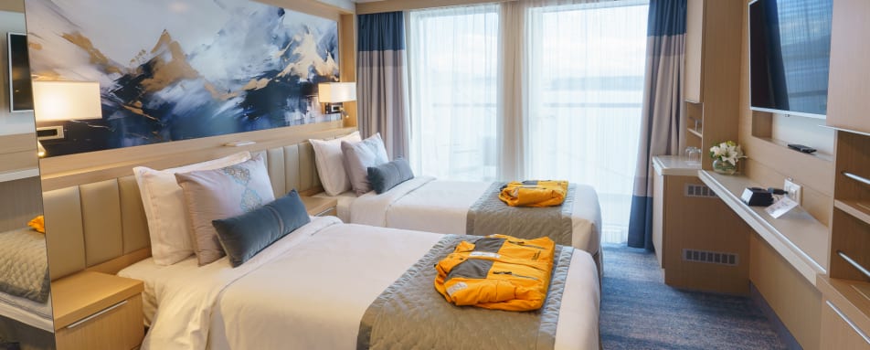 Veranda Stateroom Twin 