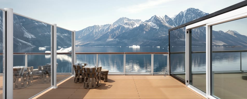 Master suite terrace 