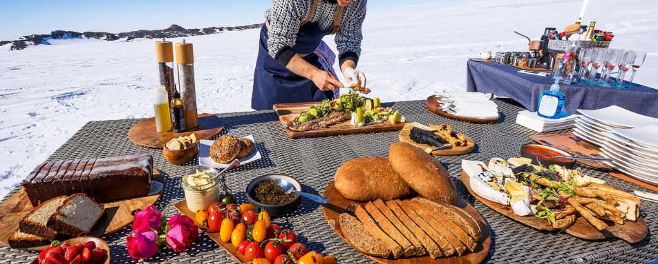 Picnic in Antarctica - White Desert Antarctica 