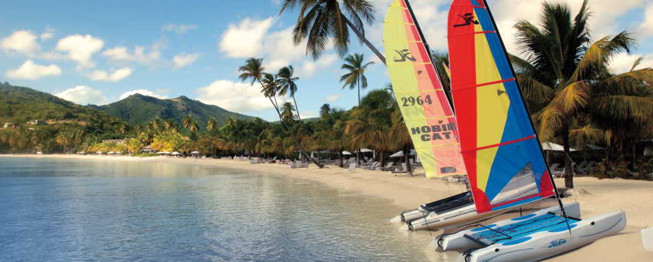 Hobie Cats on the Beach - Carlisle Bay