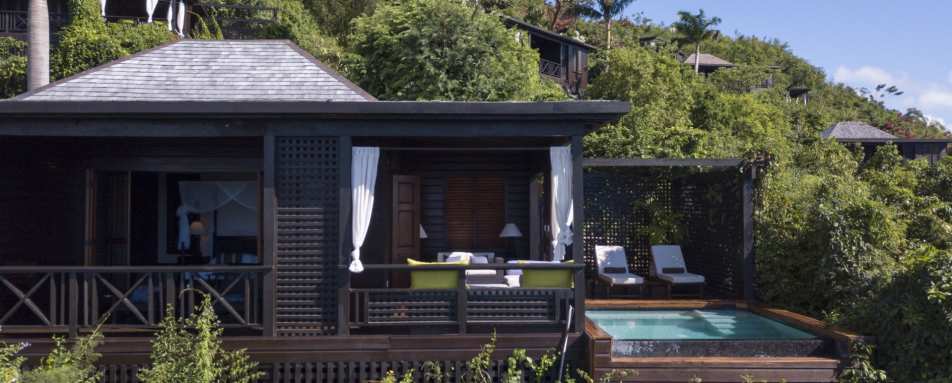 Suite Hillside Pool Exterior Hermitage Bay 