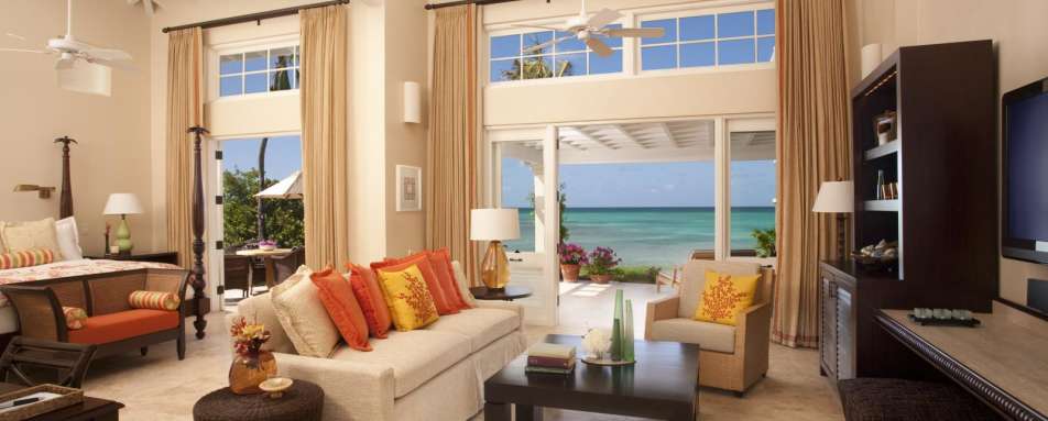 Suite living room  - Jumby Bay Island