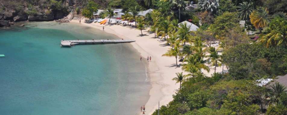 Aerial View of The Inn at English Harbour