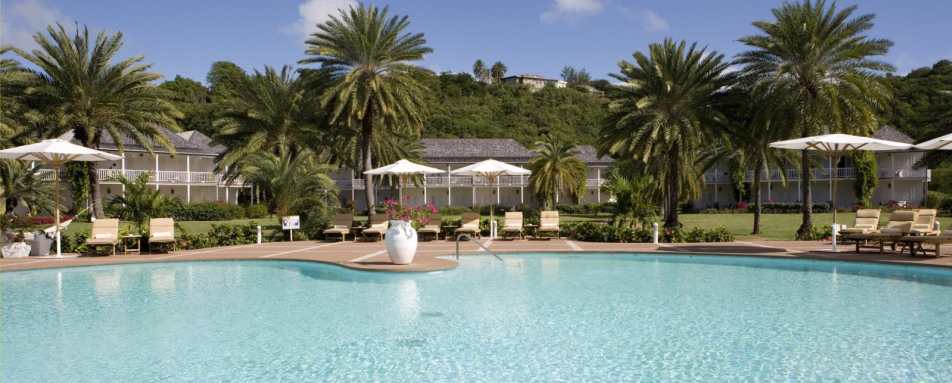 Pool area - The Inn at English Harbour