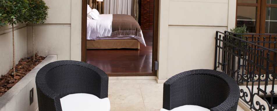 Ambassador Suite Terrace - Mansion Algodon 