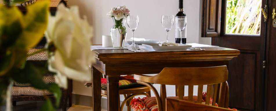 Dining room - Finca Valentina 