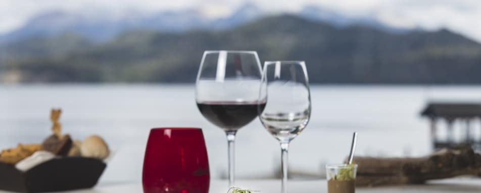 Dinner with a view - Hosteria Las Balsas