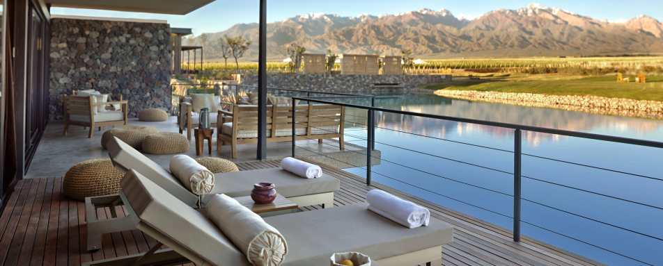 Terrace and pool views - The Vines Resort & Spa