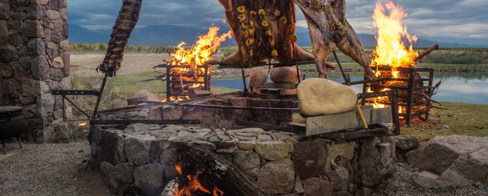 Traditional asado BBQ - The Vines Resort & Spa