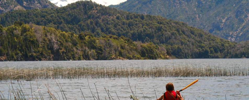 Kayaking at Llao Llao 