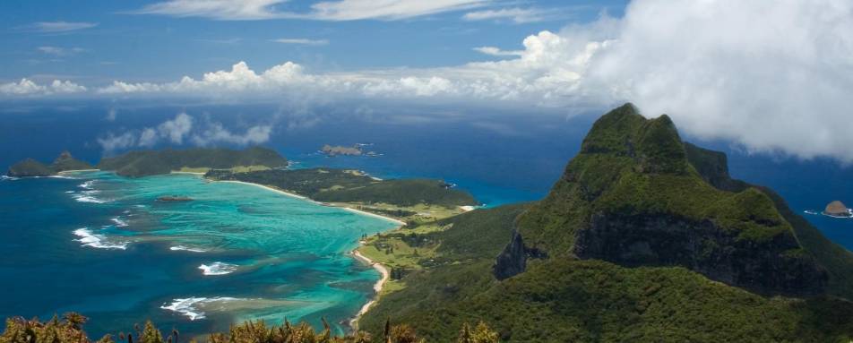 Lord Howe from Mount Gower - Arajilla