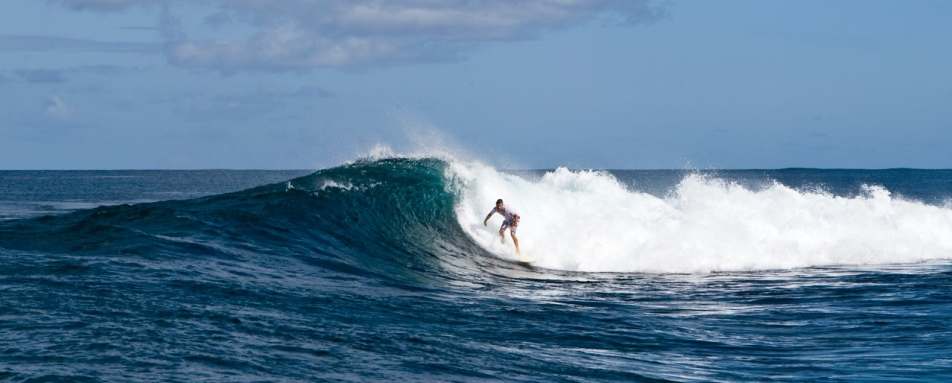 Surfing at Lord Howe - Arajilla