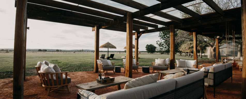 Outdoor Lounge - Bullo River Station 