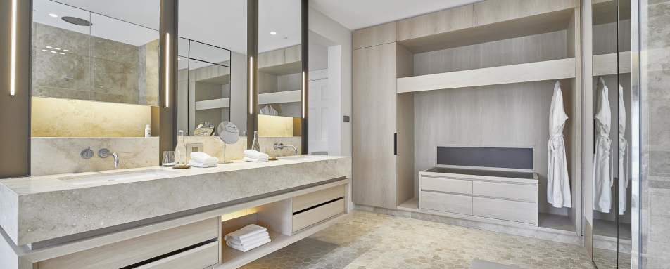 Heritage Room bathroom - COMO The Treasury