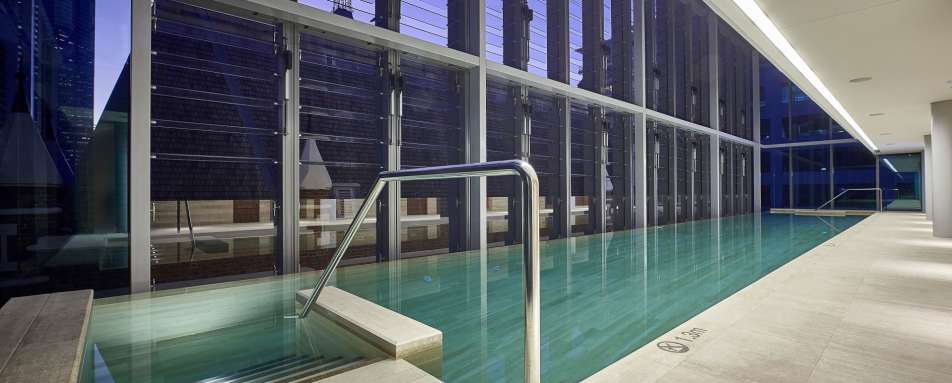 Pool at dusk  - COMO The Treasury