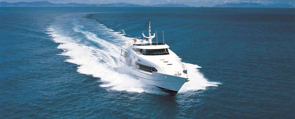 Arriving by boat - Hayman Island