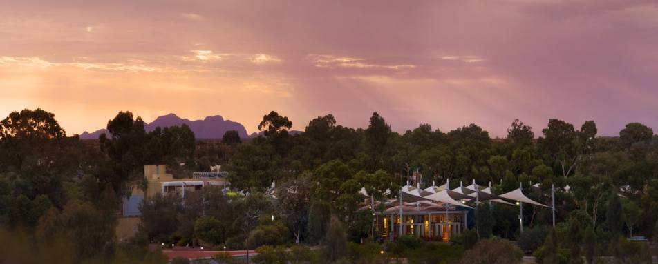 Sunset - Sails in the Desert 