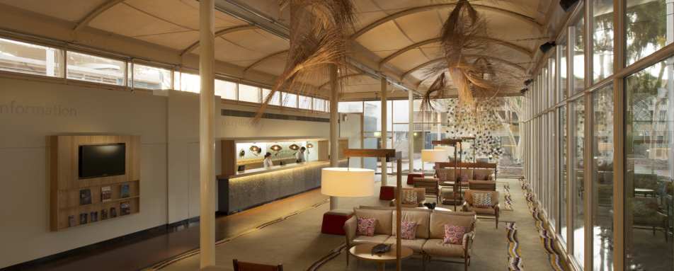 Reception - Sails in the Desert 