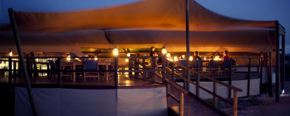 Main camp area - Sal Salis