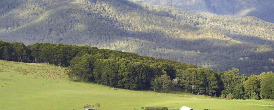 Aerial - Spicers Peak Lodge 