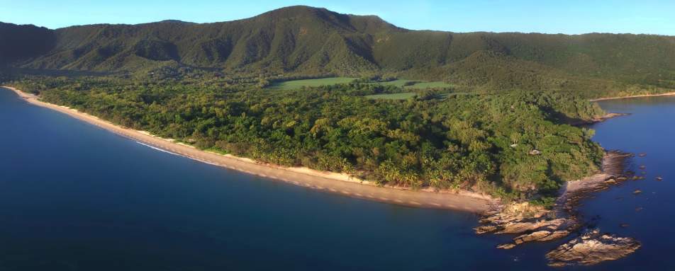 View of Thala Beach Lodge from the Coral Sea - Thala Beach Lodge
