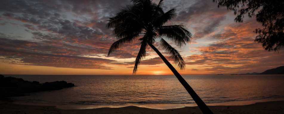 Sunset from the beach  - Thala Beach Lodge